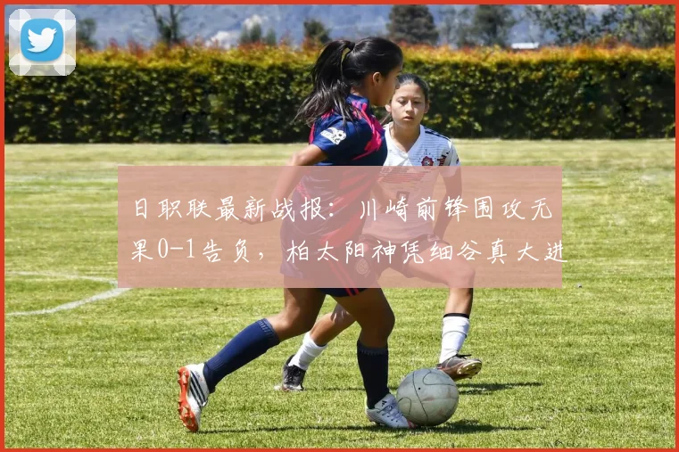 日职联最新战报：川崎前锋围攻无果0-1告负，柏太阳神凭细谷真大进球抢下关键三分